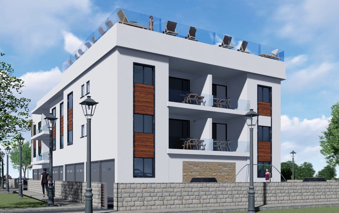 Apartment in a residence with a rooftop pool 3