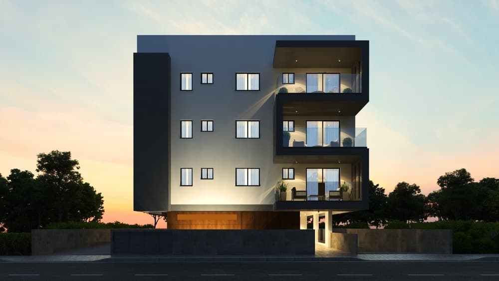 Apartments in a residential complex of premium class 14