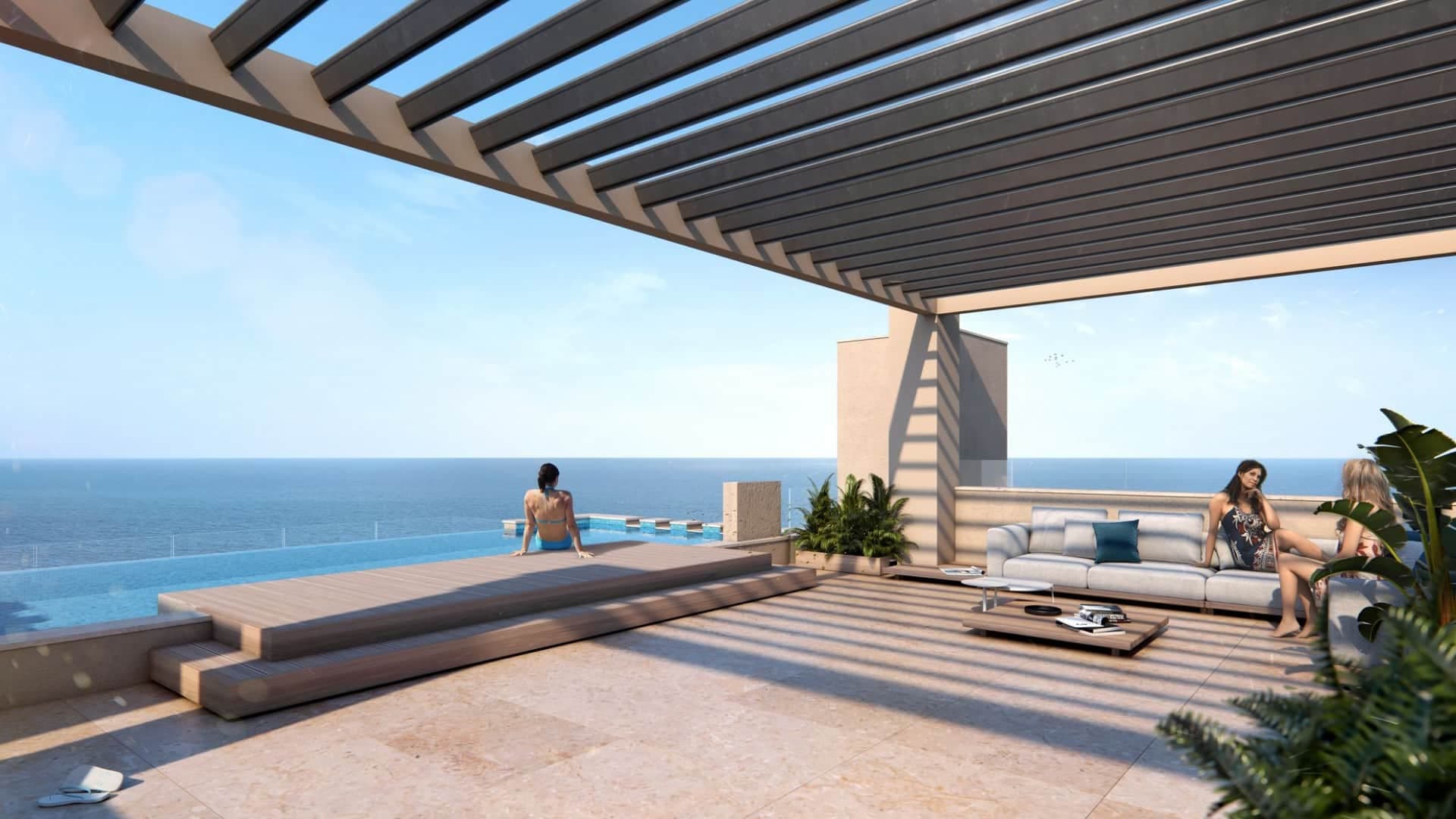 Luxurious apartments in a luxury residence near the sea 11