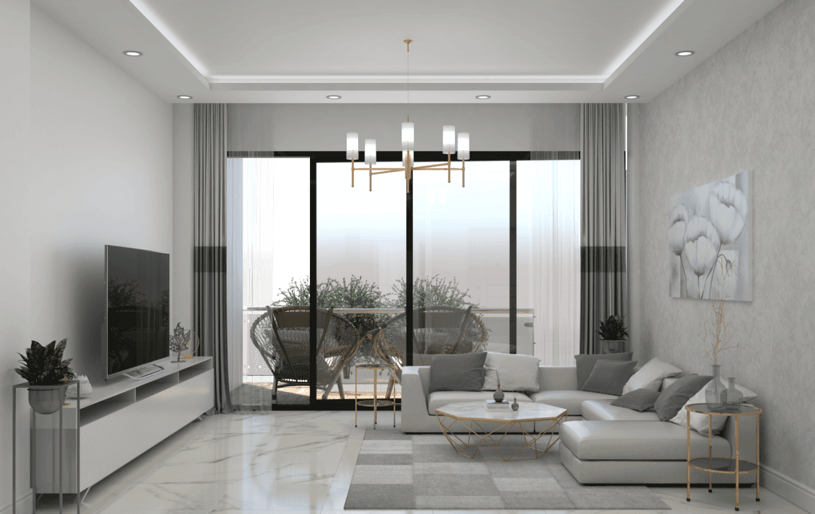 Apartment in a residence with a rooftop pool 9