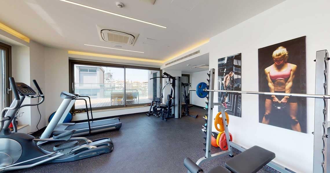 Apartments in residence with own infrastructure and sea view 9