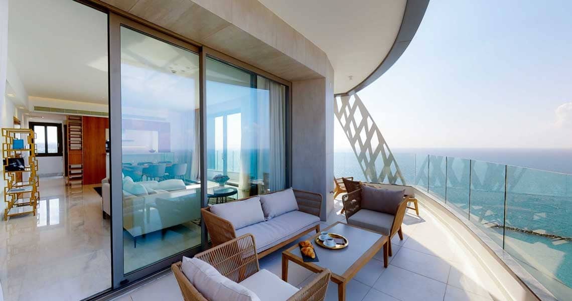 Apartments in residence with own infrastructure and sea view 1
