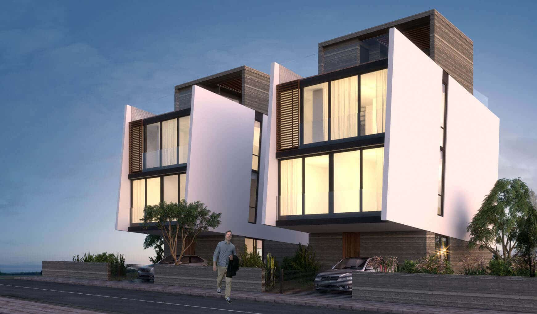 Villas and apartments with sea views in the center of Paphos 7