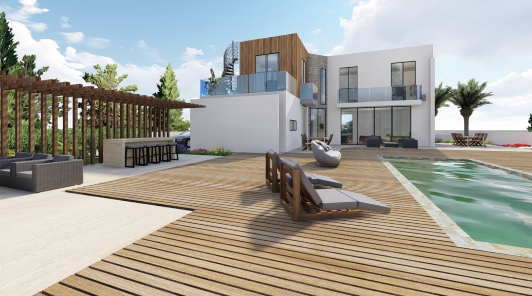 Exclusive turnkey villa, big plot 2