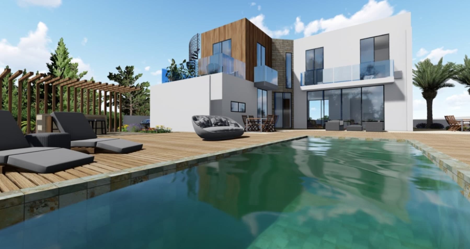 Exclusive turnkey villa, big plot 1