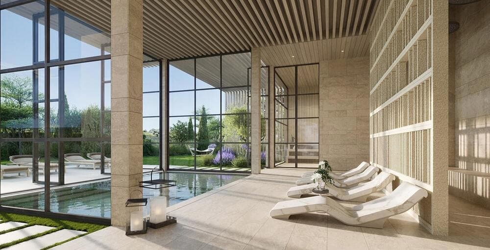 Elite residential properties in a golf project with infrastructure 13