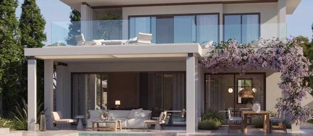 Elite residential properties in a golf project with infrastructure 10