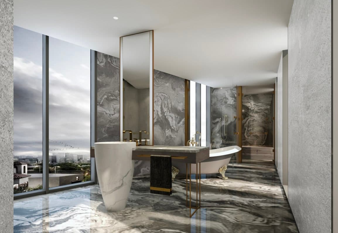 Apartments in a new residential project of premium class 12