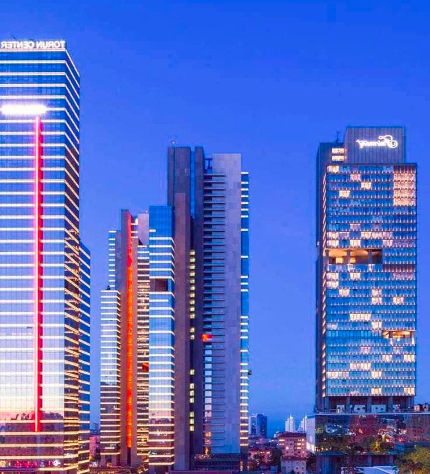 Apartments in a new residential complex in the business district of Istanbul 1