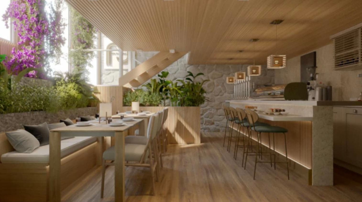 Service apartments and commercial premises in a project near the ocean 16