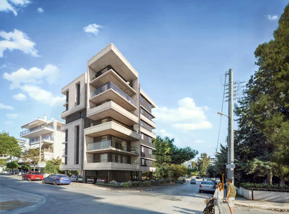 Apartments in a closed residential complex near the sea, Alimos, Athens 3