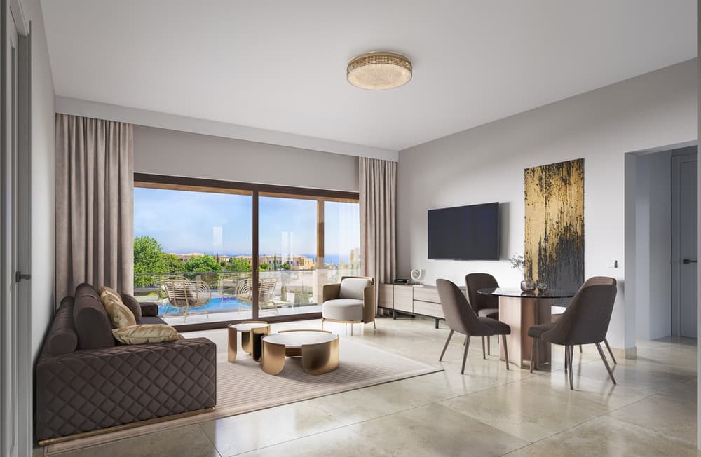 Apartments and villas in a luxury golf complex 9