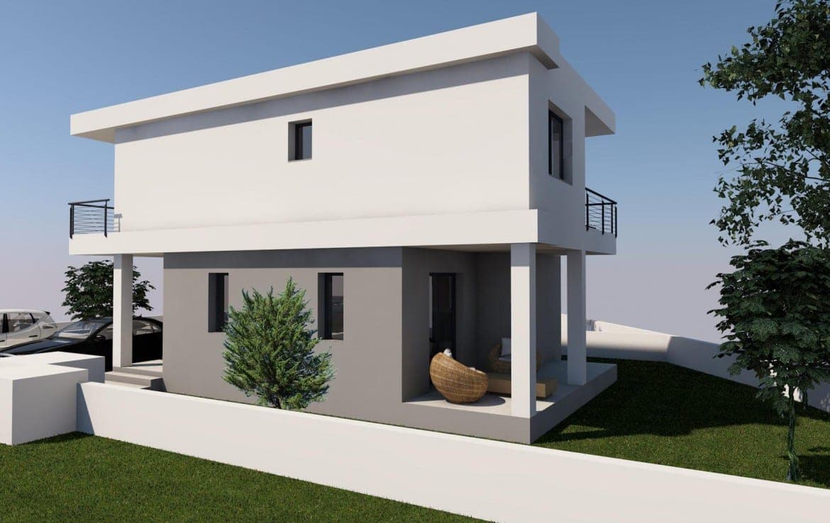 Two-level villa with picturesque views of the coast of Paphos 4