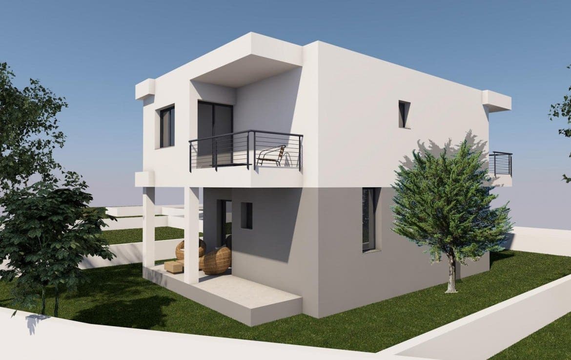 Two-level villa with picturesque views of the coast of Paphos 3