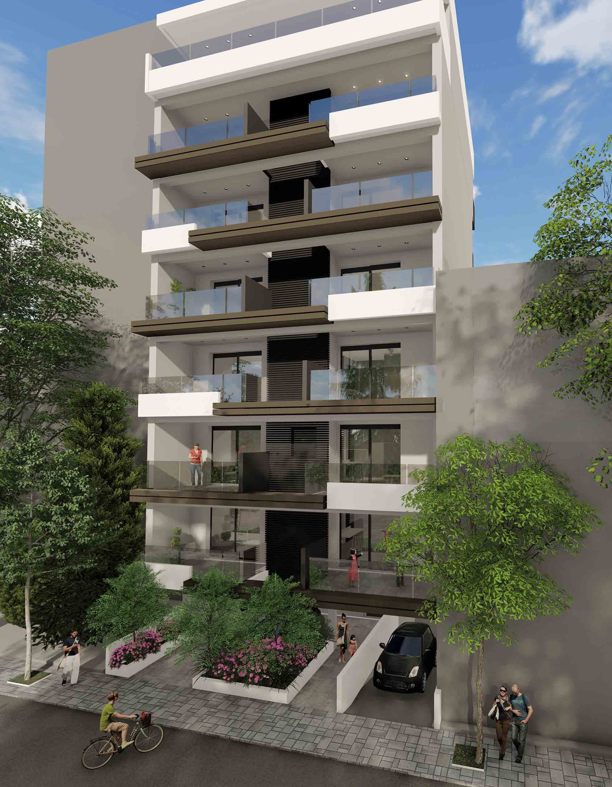 Apartments in a new residential project in South Athens 4