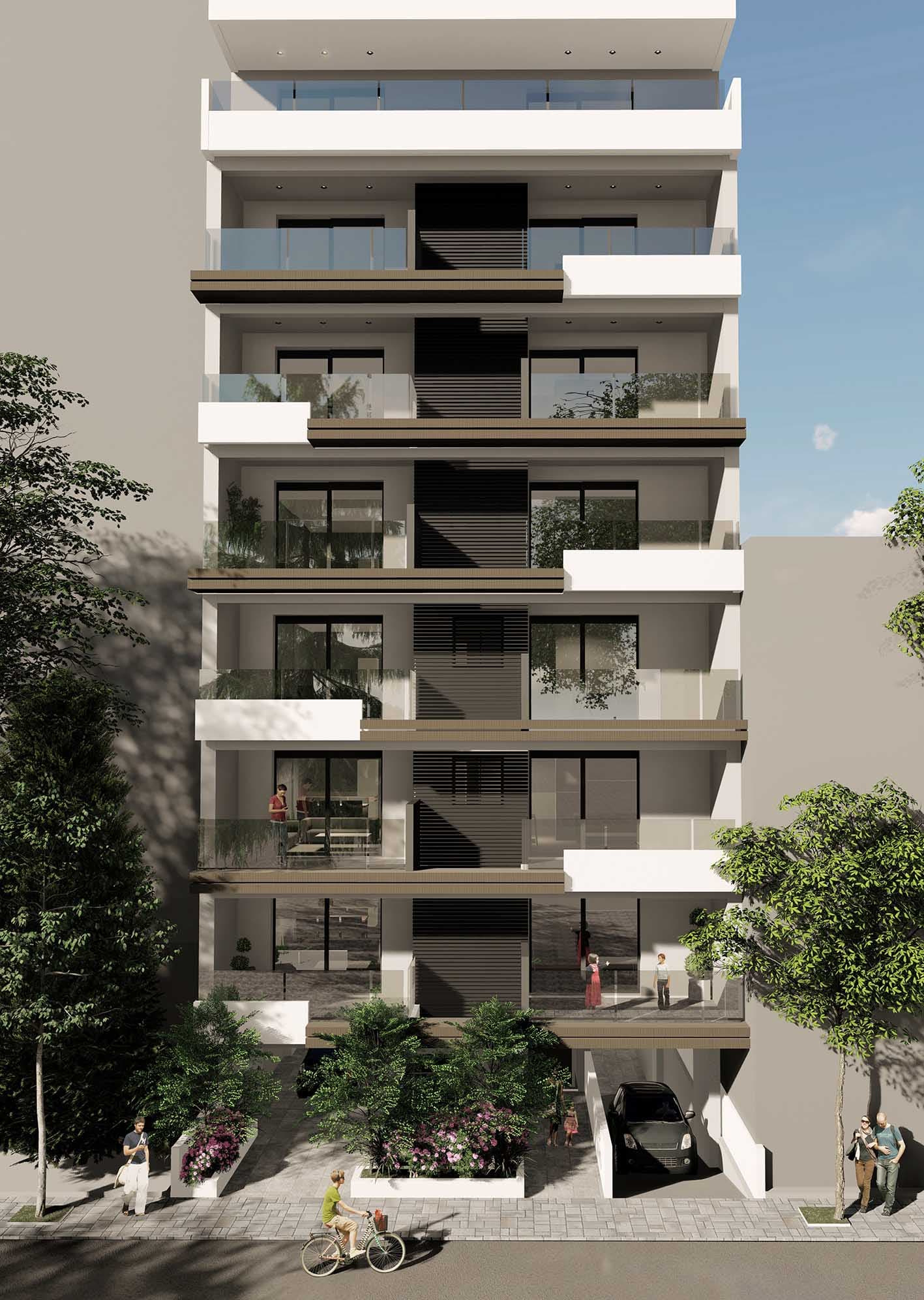 Apartments in a new residential project in South Athens 6