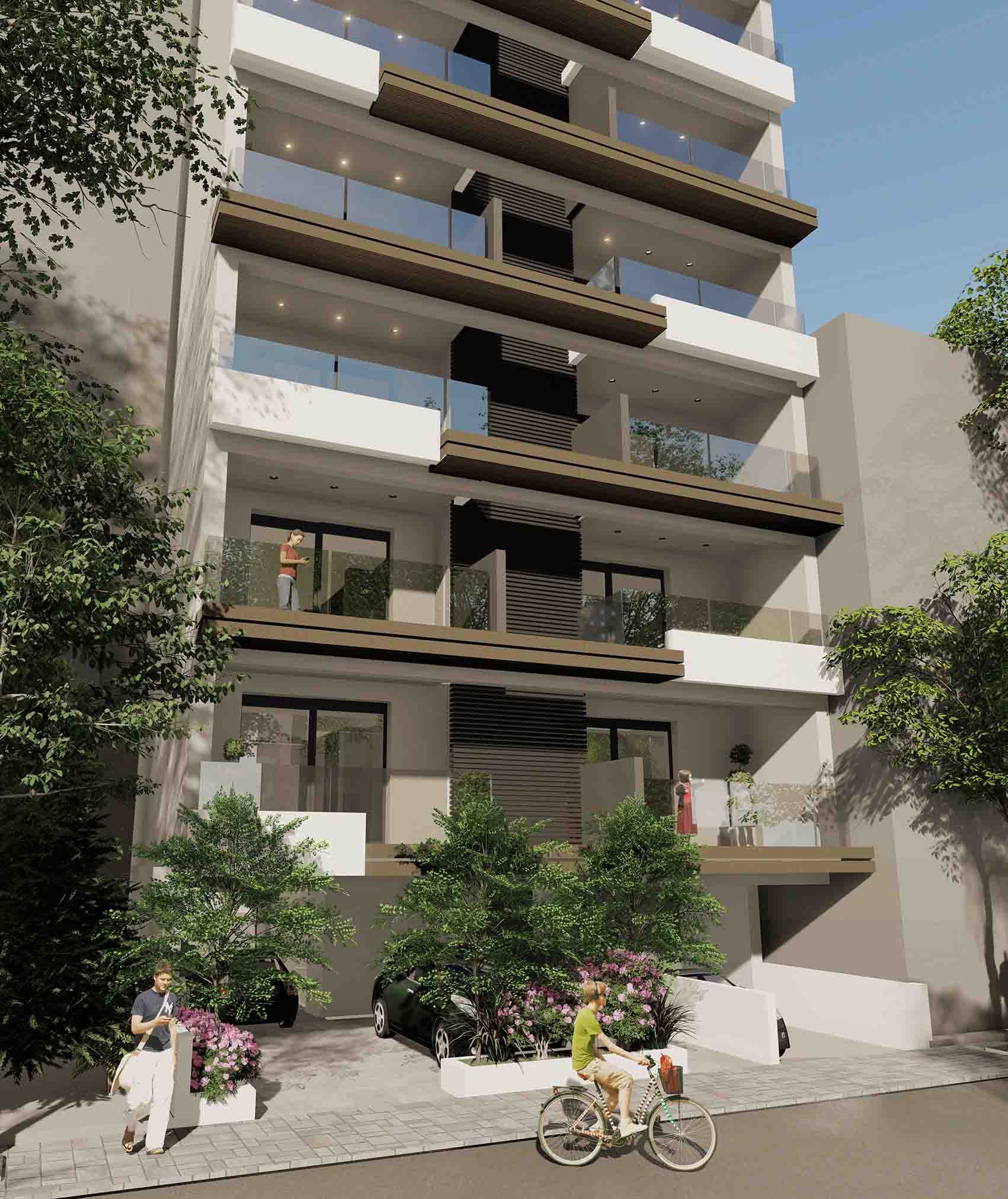 Apartments in a new residential project in South Athens 7