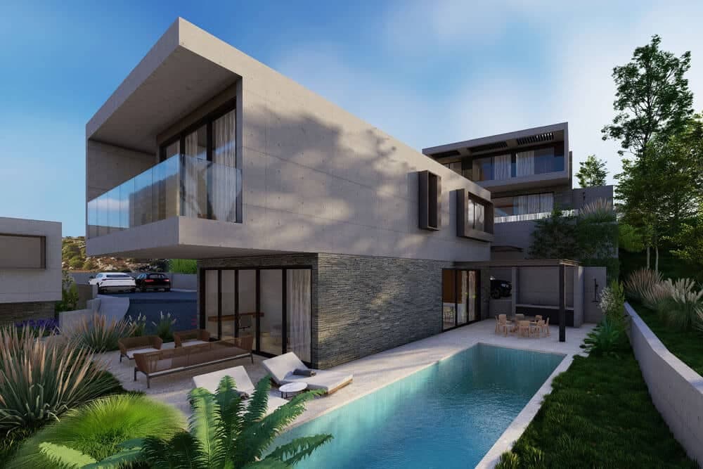 Modern villa with swimming pool 3