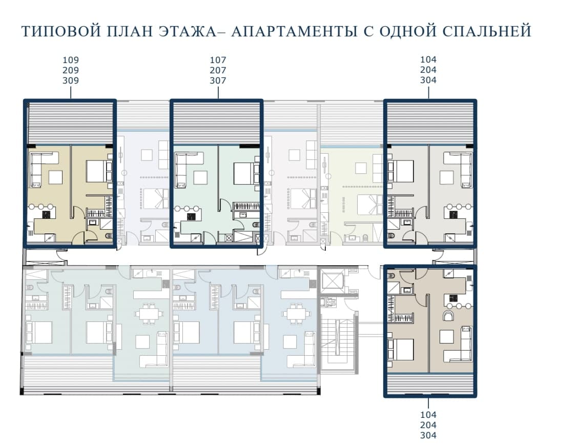 Apartments within walk from the sea 6