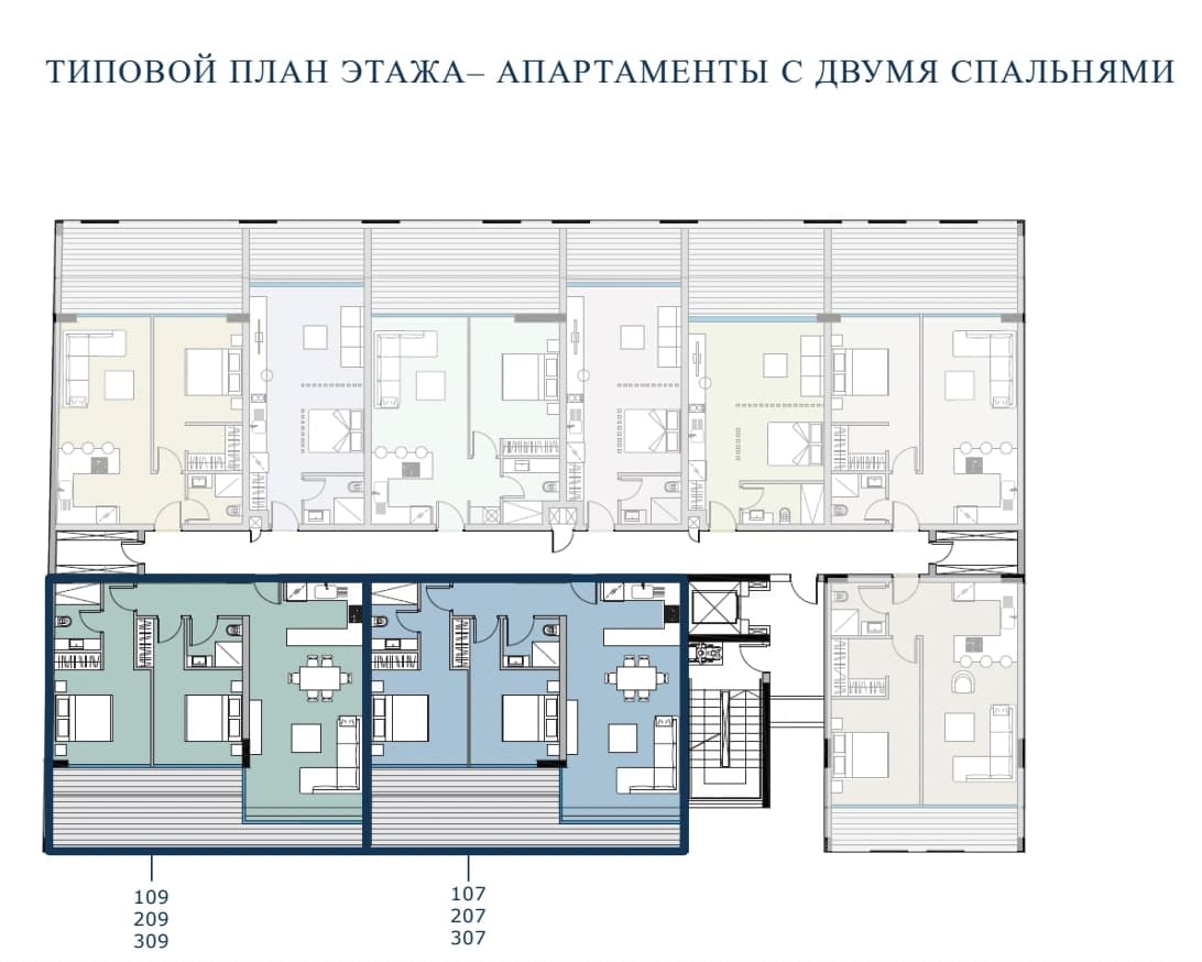 Apartments within walk from the sea 7