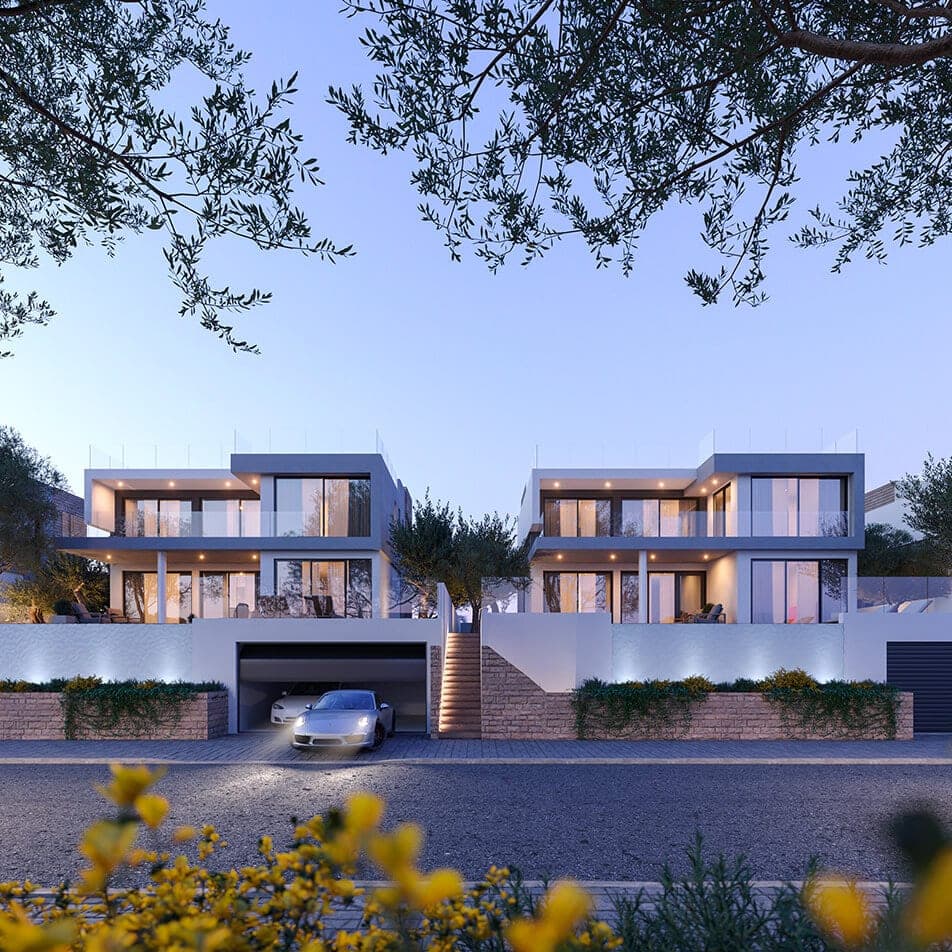 Modern villa with sea view 4