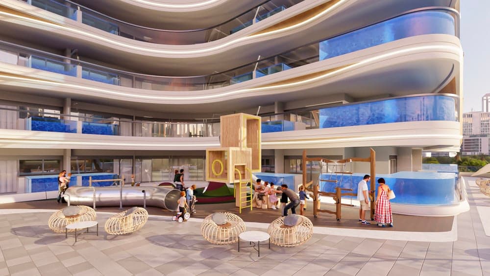 Apartments with pool and unique space on the roof 5
