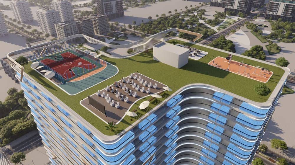 Apartments with pool and unique space on the roof 2