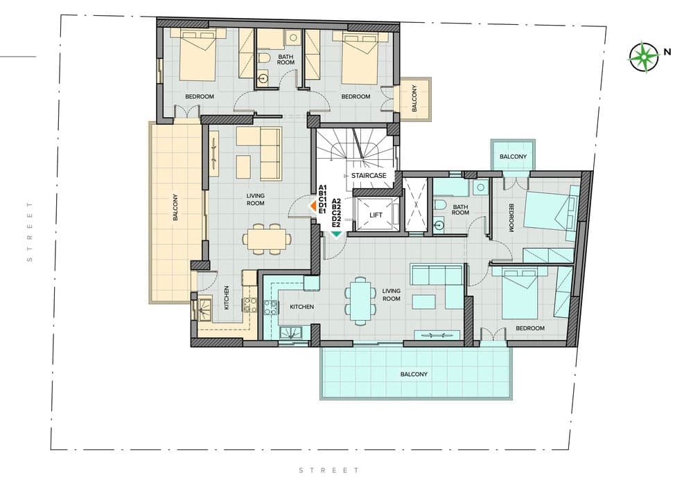 Apartments in "green" suburb of Athens 9