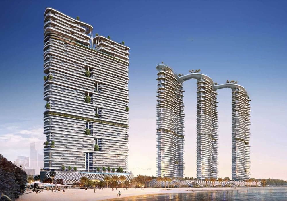 Luxury apartments with sea view on the Dubai embarkment 1