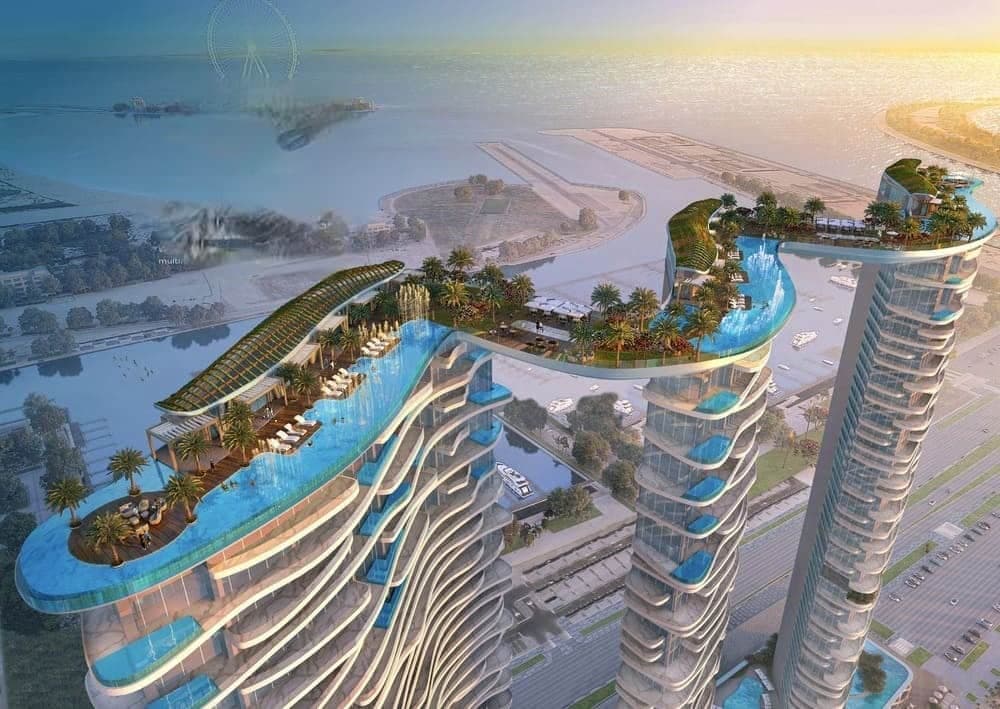 Luxury apartments with sea view on the Dubai embarkment 2