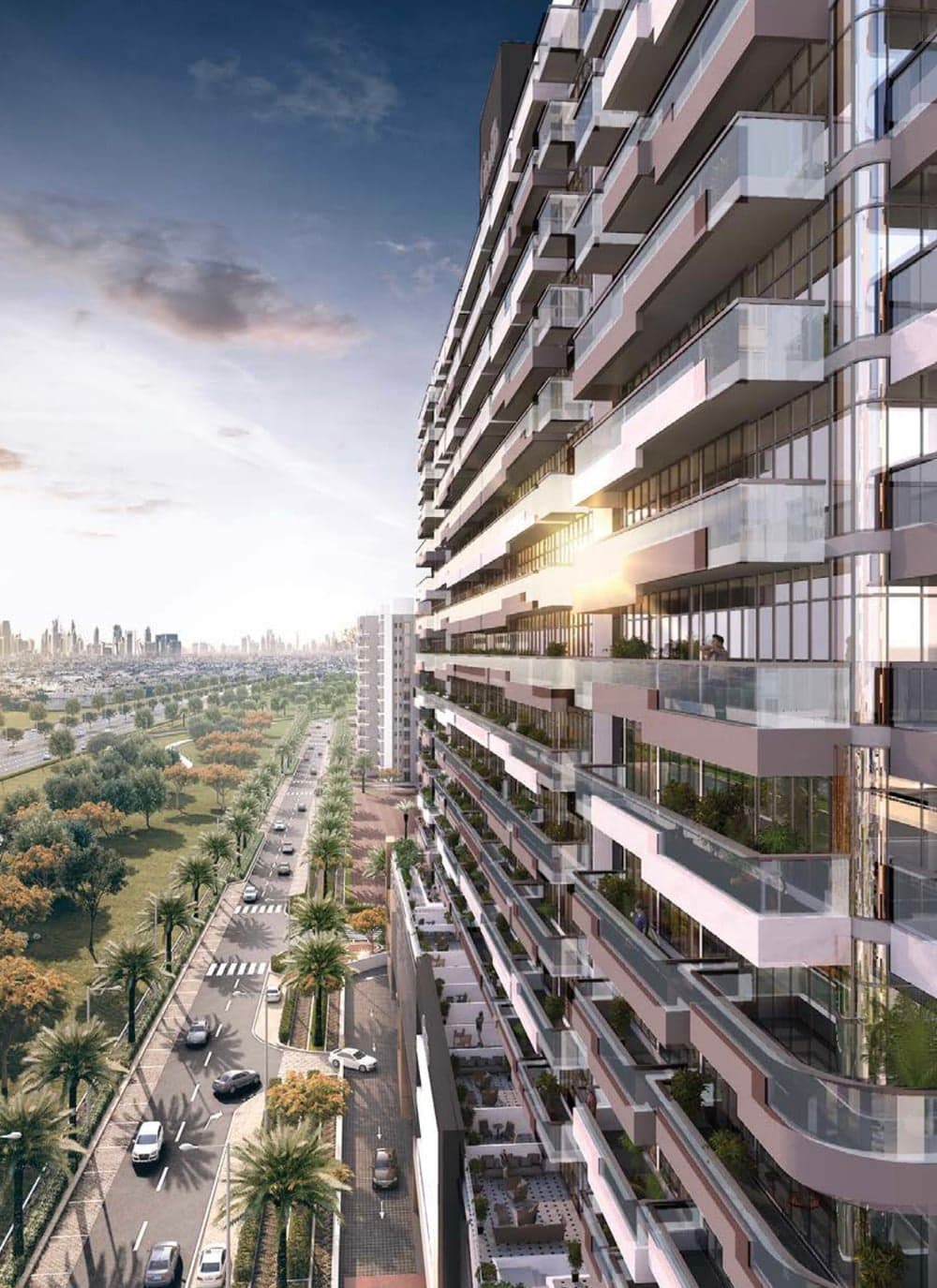 Modern apartments in prestigious district of Dubai 2