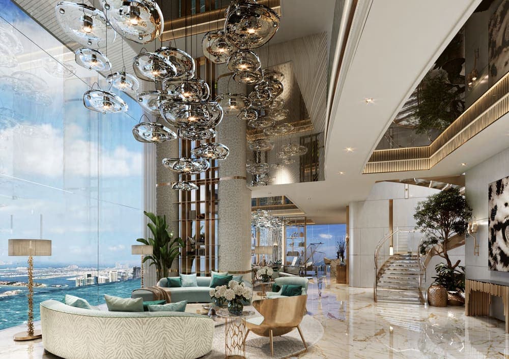 Luxury apartments with sea view on the Dubai embarkment 6