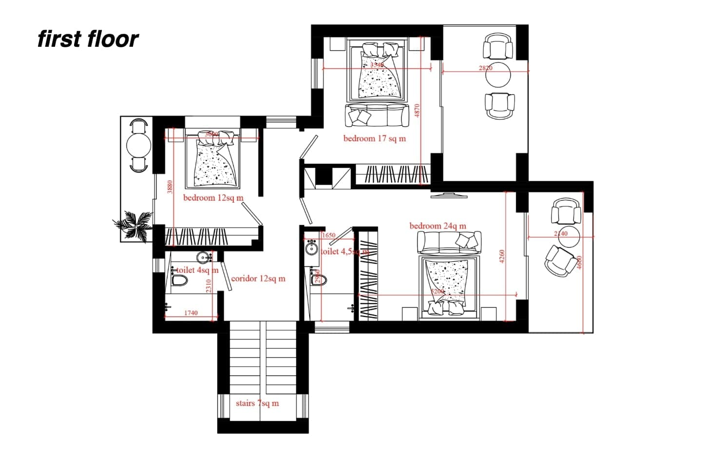 Villa with pool, panoramic sea view 9