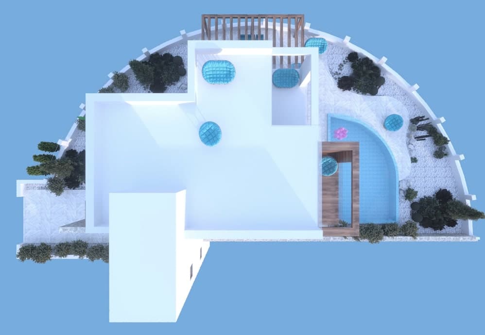 Villa with pool, panoramic sea view 6