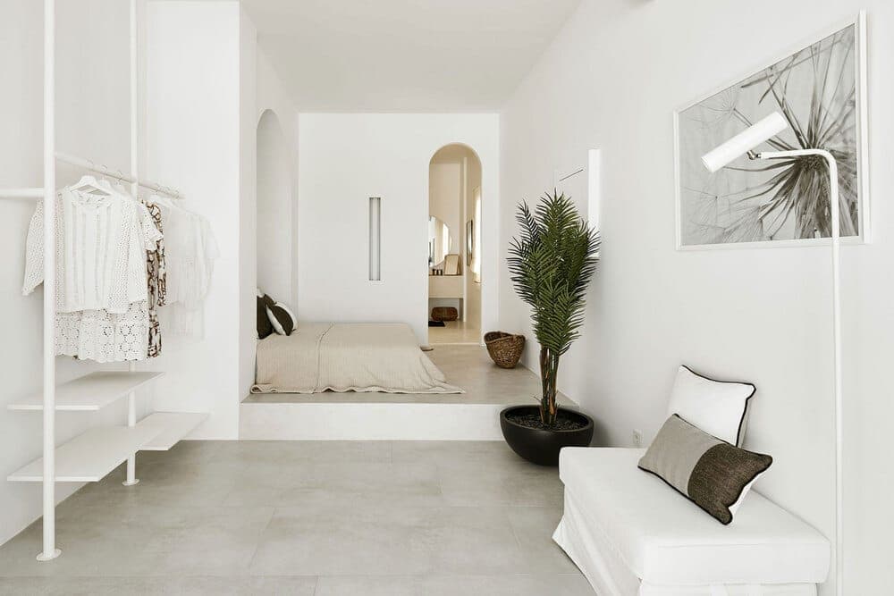 Two villas in traditional style on Santorini island 11