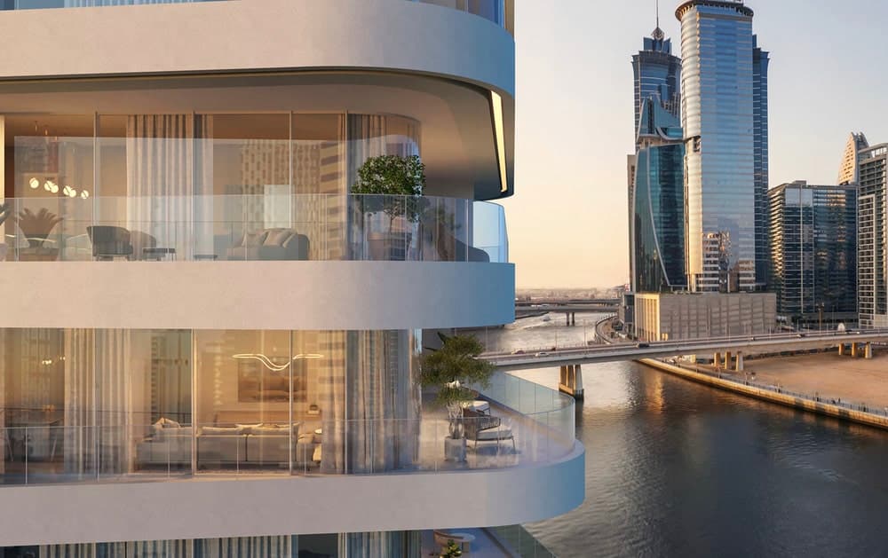 Modern apartments with Dubai water channel view 1