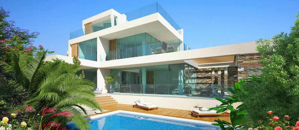 Modern villas not far from golf resort 2