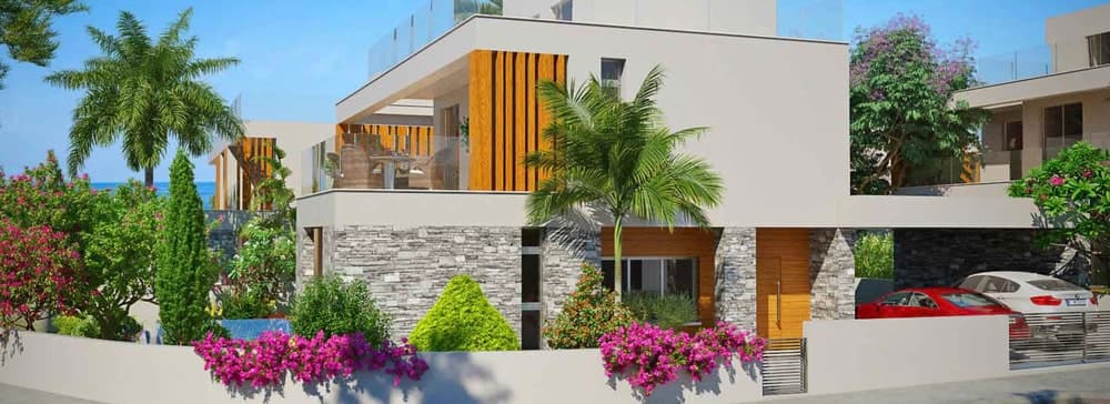 Stylish villas with seaview in Paphos 3