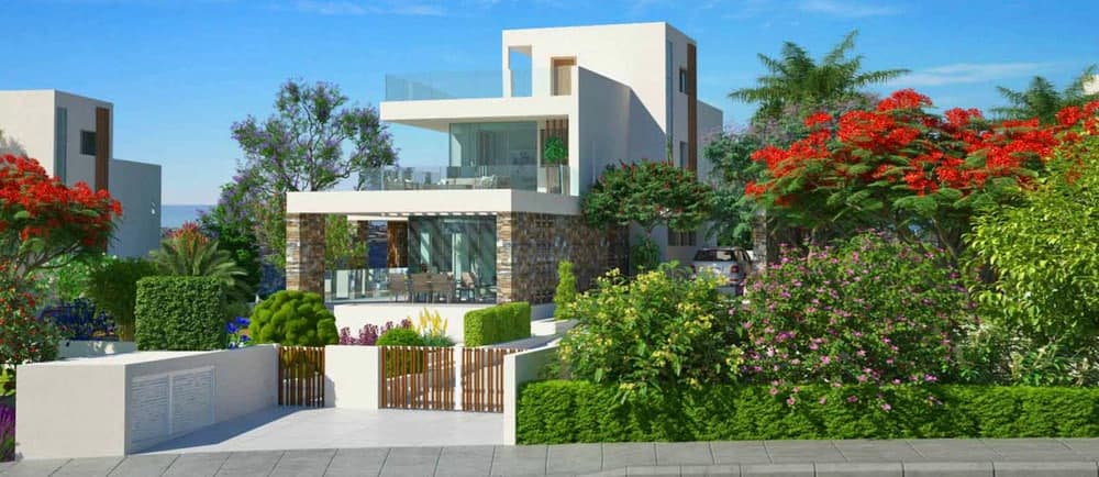 Modern villas not far from golf resort 3