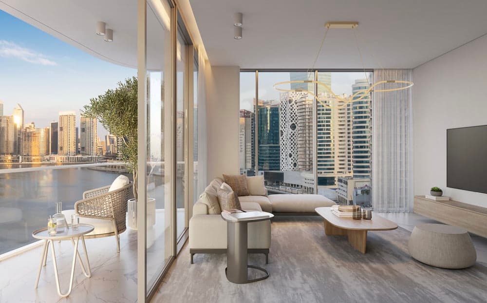 Modern apartments with Dubai water channel view 6