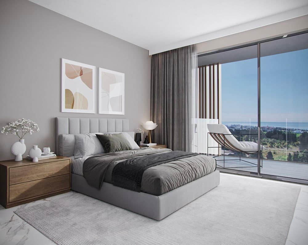 Modern apartments with sea view not far from Paphos 6