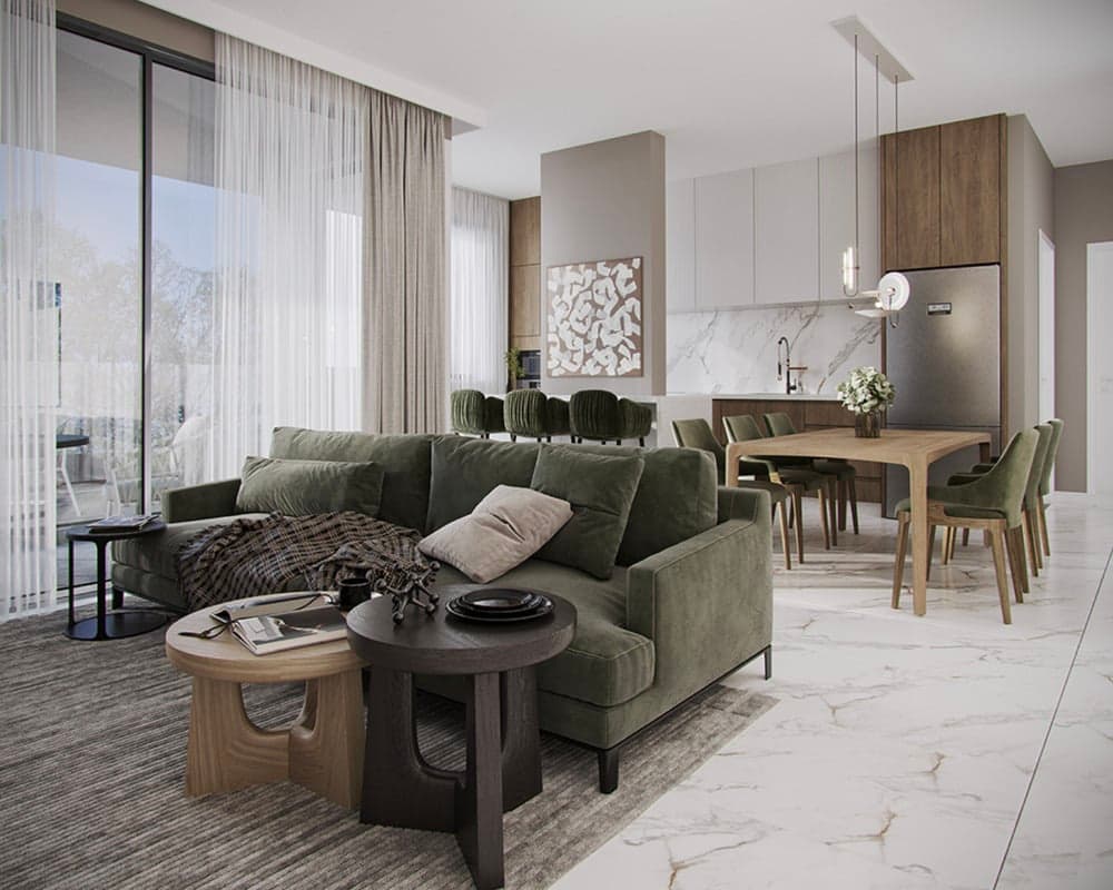Modern apartments with sea view not far from Paphos 4