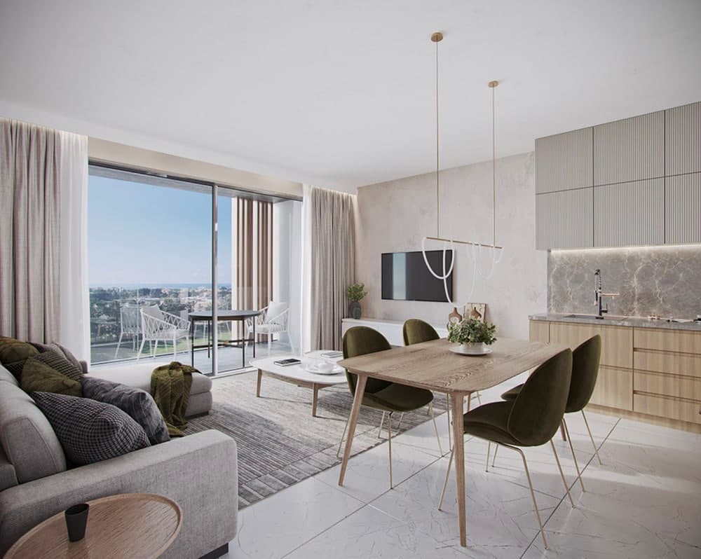 Modern apartments with sea view not far from Paphos 5