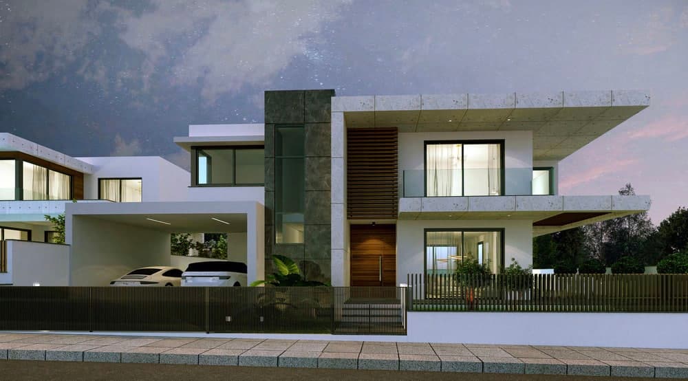 Modern and stylish villas with three bedrooms, Limassol, Cyprus 3