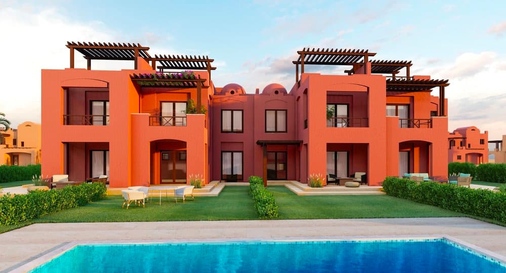 Stylish and cosy townhouses and villas with three-four bedrooms, El Gouna 3