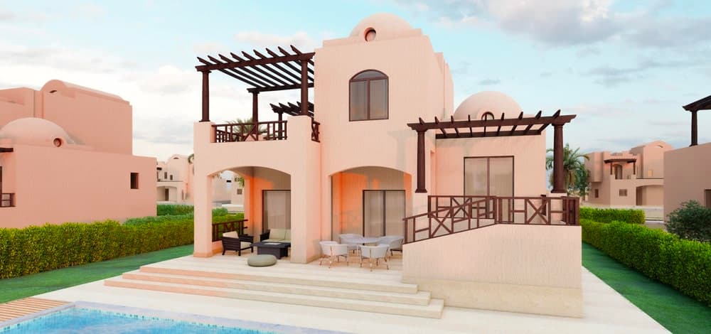 Stylish and cosy townhouses and villas with three-four bedrooms, El Gouna 5