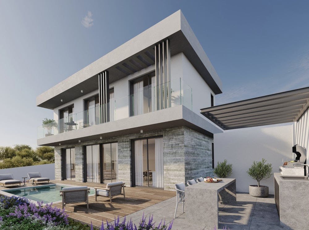 Villas in prestigious district of Paphos 1