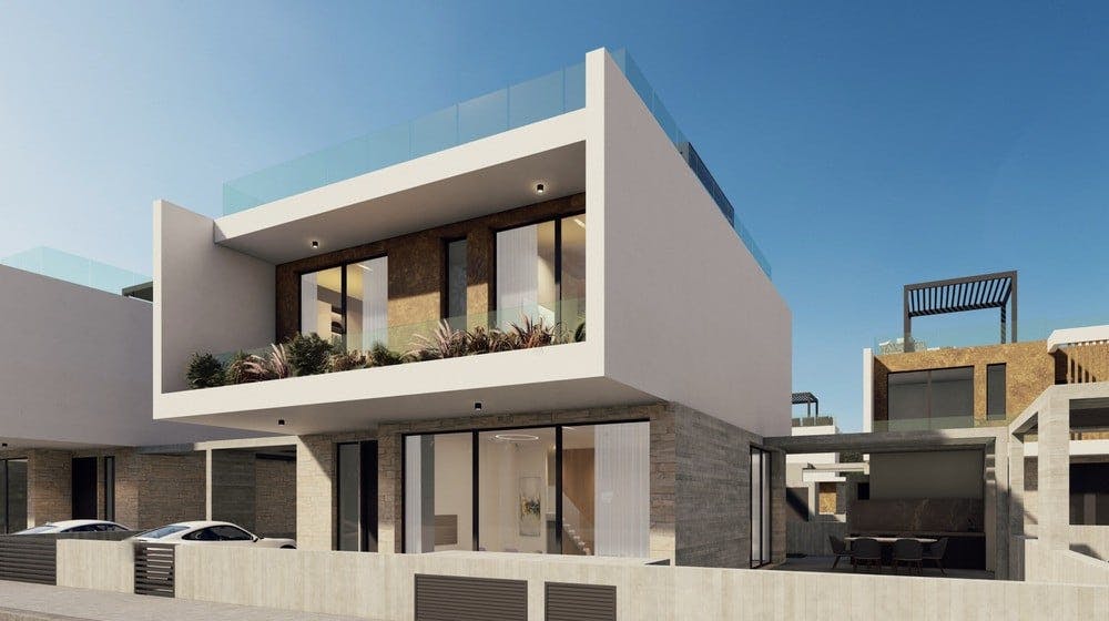 Stylish and cosy villas with three bedrooms, Paphos, Cyprus 1