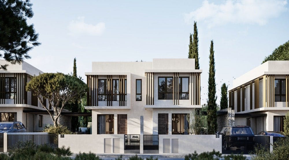 Modern villas with three-four bedroom, Ayia-Napa, Cyprus 1