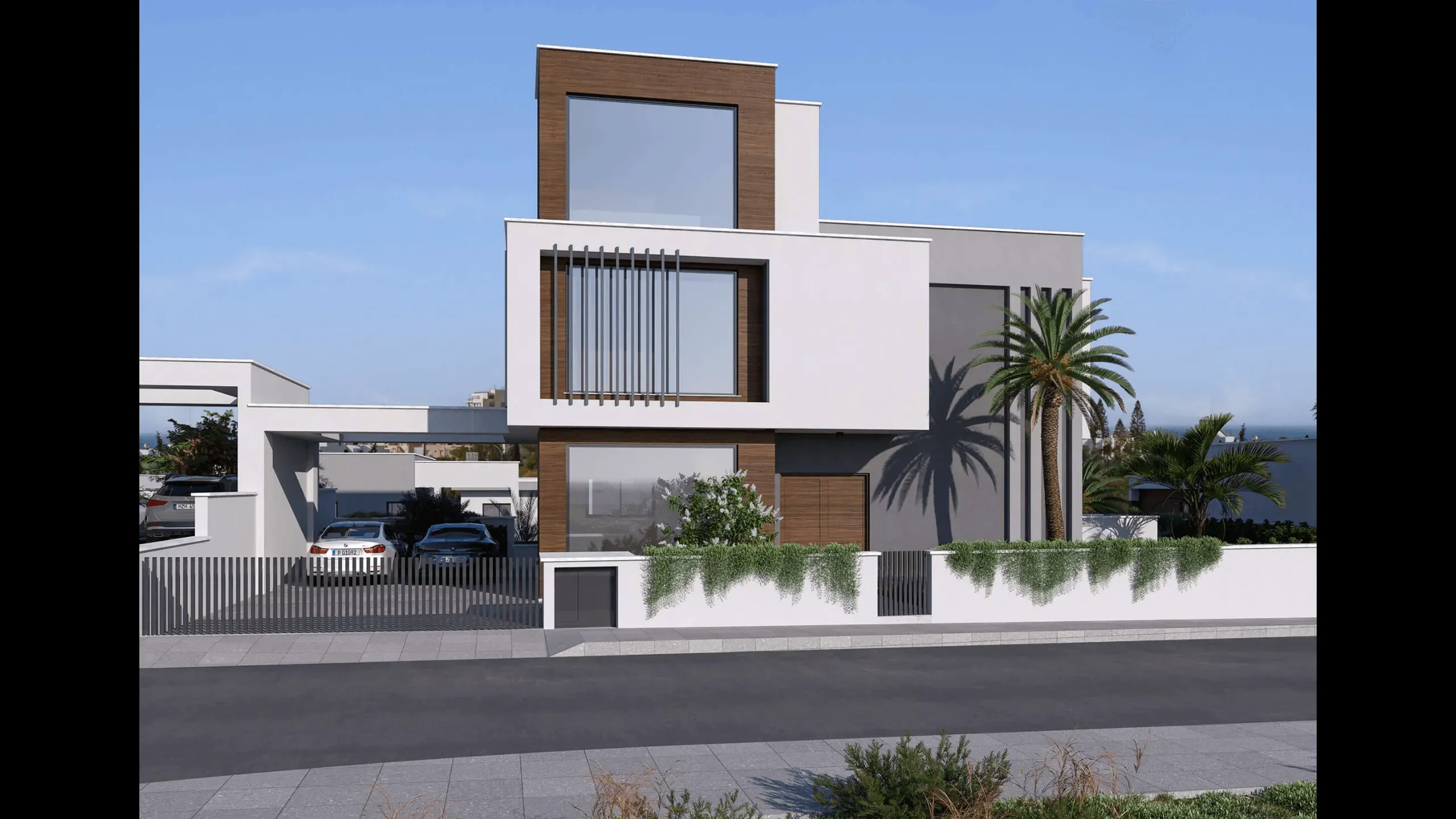 Sea view villa in a prestigious area of Limassol 1